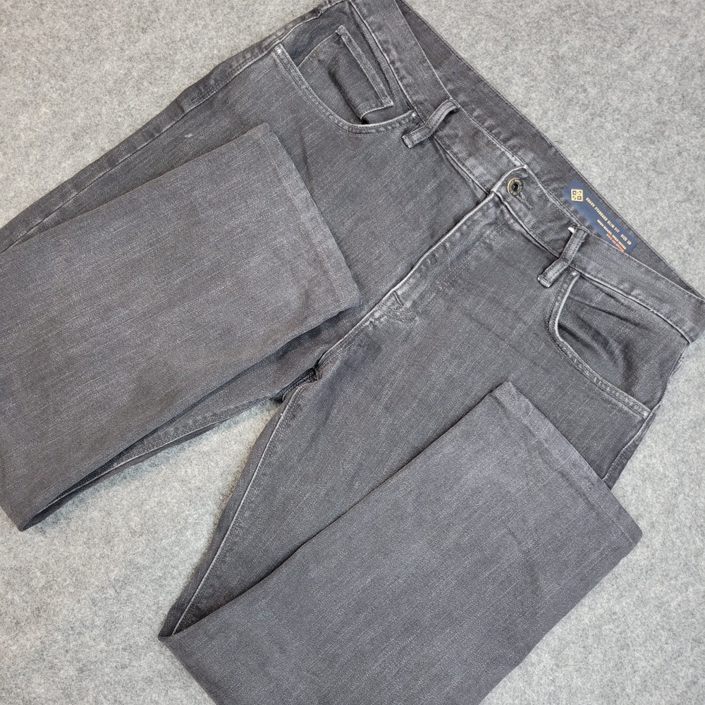 Roark Jeans Mens 38 Gray Standard Slim Fit Streetwear Grunge Preppy Outdoor